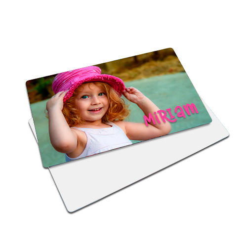 Subli Alu. Plaat voor lunchbox - formaat 90 x 145 mm.