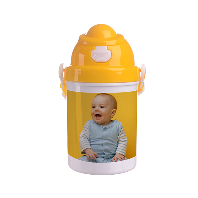 SUBLI Kinder Bidon geel - inhoud 400 ml.