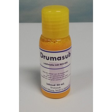 Subli RES-GEL Ink Yellow - inhoud 50 ml. geel