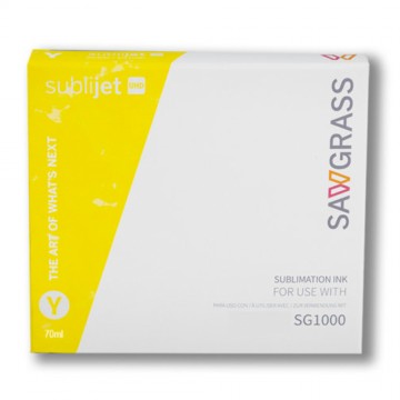 SubliJet UHD SG 1000 Yellow - cartridge 70 ml.